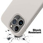 Slim Shockproof iPhone 13 Pro Case - Stone