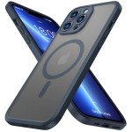 Navy Blue Magnetic iPhone 13 Pro Case