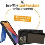 Scooch® iPhone 13 Pro Wallet Case - Black