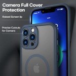 Navy Blue Magnetic iPhone 13 Pro Case