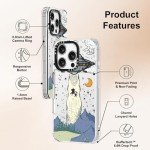 MOSNOVO Clear TPU Case for iPhone 16 Pro