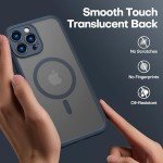 Navy Blue Magnetic iPhone 13 Pro Case