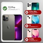 GONEZ iPhone 13 Pro Magnetic Case with Protection