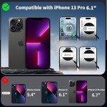 CACOE Magnetic iPhone 13 Pro Case with Stand