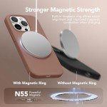 GONEZ iPhone 13 Pro Magnetic Case with Protection