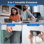 CACOE Magnetic iPhone 13 Pro Case with Stand