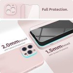 Surphy iPhone 13 Pro Liquid Silicone Case, Pink Sand