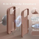 GONEZ iPhone 13 Pro Magnetic Case with Protection