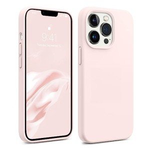 AOTESIER Magnetic iPhone 13 Pro Max Case - Chalk Pink