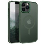 Dark Green Shockproof iPhone 13 Pro Max Case