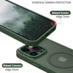 Dark Green Shockproof iPhone 13 Pro Max Case