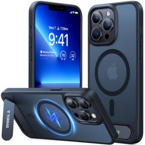 TORRAS Magnetic Stand Case for iPhone 13 Pro Max