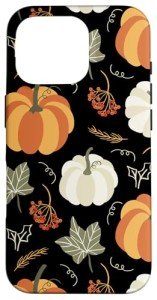 iPhone 16 Pro Autumn Leaves & Pumpkin Spice Case
