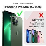 TAURI 3-in-1 Clear Case for iPhone 13 Pro Max