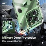 TAURI 3-in-1 Clear Case for iPhone 13 Pro Max