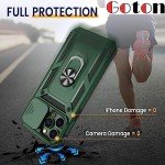 Goton iPhone 13 Pro Max Case with Slide Stand