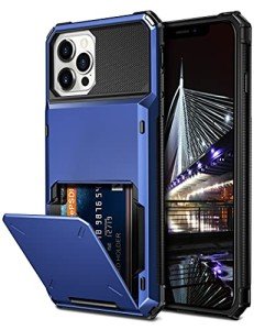 Vofolen Navy Wallet Case for iPhone 13 Pro Max