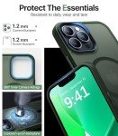 Maozis Slim Magnetic Case for iPhone 13 Pro Max