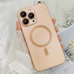 Magnetic Champagne Gold Case for iPhone 13 Pro Max
