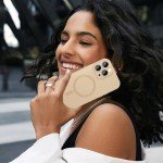 Magnetic Champagne Gold Case for iPhone 13 Pro Max