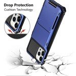 Vofolen Navy Wallet Case for iPhone 13 Pro Max