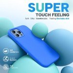 iPhone 13 Pro Max Shockproof Silicone Case - Blue