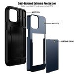 iPhone 13 Pro Max Slim Wallet Case with Card Holder