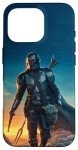 Star Wars Mandalorian Grogu Sunset iPhone 16 Pro Case