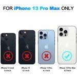iPhone 13 Pro Max Slim Wallet Case with Card Holder