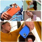 iPhone 13 Pro Max Shockproof Silicone Case - Blue