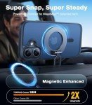 TORRAS Magnetic Shockproof iPhone 16 Case - Black