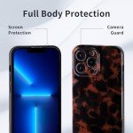 Lightweight Tortoiseshell Phone Case for iPhone 13 Pro Max
