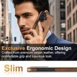 TRUIRON Vintage Ultra Slim Leather Case for iPhone 16