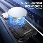 WASTROYAL Camera Stand Case for iPhone 16 Pro