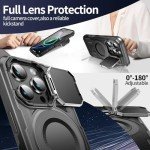 WASTROYAL Camera Stand Case for iPhone 16 Pro