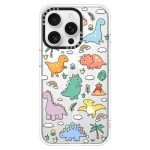 Dinosaur Land Clear iPhone 16 Pro Case