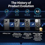 WASTROYAL Camera Stand Case for iPhone 16 Pro