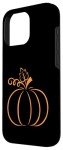 iPhone 16 Pro Orange Pumpkin Fall Case