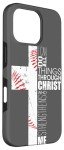 iPhone 16 Pro Faith Case with Cross Design