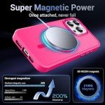Hot Pink Slim iPhone 16 Pro Case with MagSafe