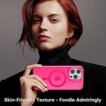Hot Pink Slim iPhone 16 Pro Case with MagSafe