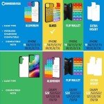 5-Pack INNOSUB Sublimation Blanks Phone Cases for iPhone 16 Pro