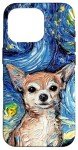 Cute Tan Chihuahua iPhone 16 Pro Case - Starry Night