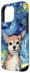 Cute Tan Chihuahua iPhone 16 Pro Case - Starry Night