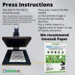 5-Pack INNOSUB Sublimation Blanks Phone Cases for iPhone 16 Pro