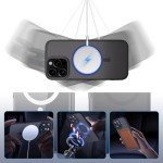 ANEWSIR iPhone 16 Pro Case - Clear & Matte Black