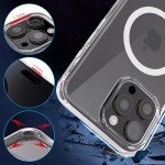 ANEWSIR iPhone 16 Pro Case - Clear & Matte Black