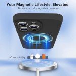 MKWEN iPhone 16 Pro Silicone Case with Stand