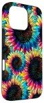 Colorful Bohemian Tie Dye iPhone 16 Pro Case
