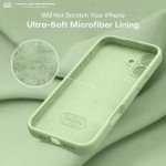 LOVE 3000 iPhone 16 Case - Soft Silicone, Matcha